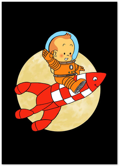 baby tintin space - @SETYANUGRAHA