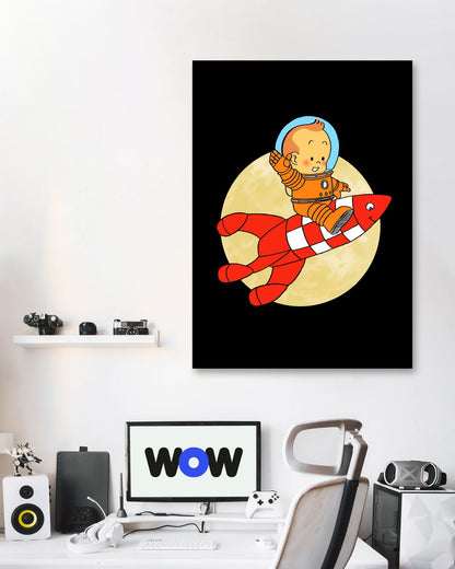 baby tintin space - @SETYANUGRAHA