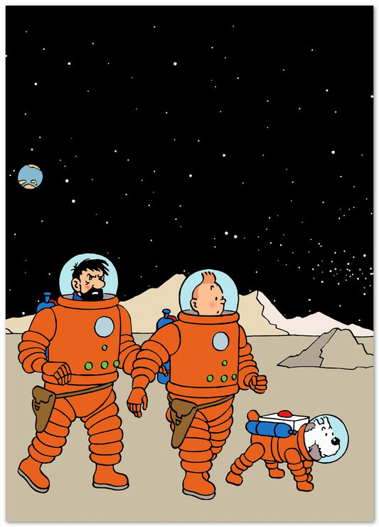 tintin astronauts adventures - @SETYANUGRAHA