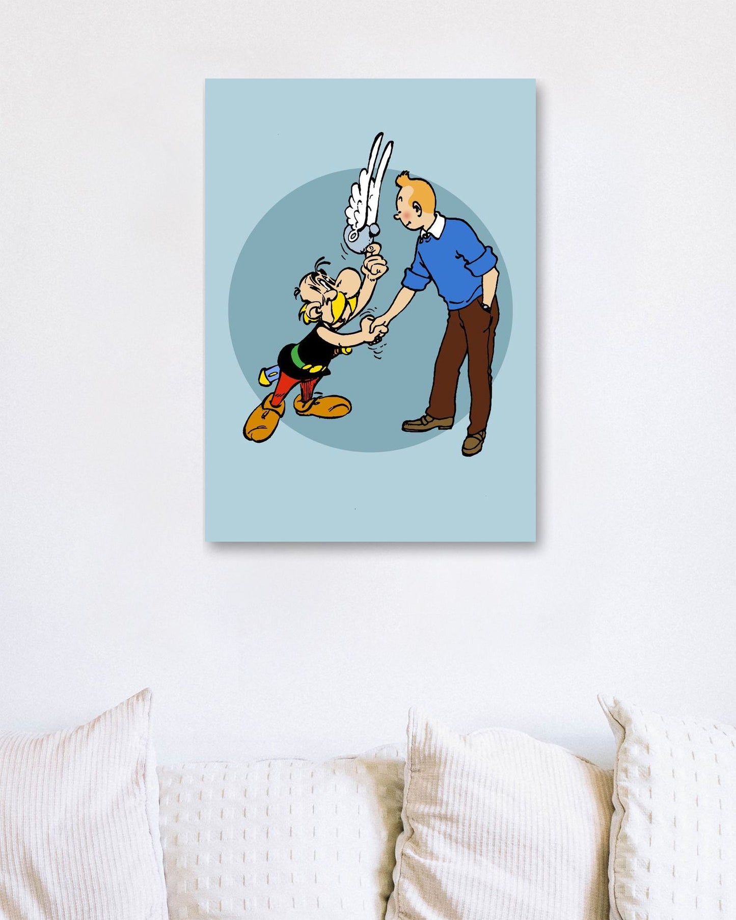 tintin meet asterix - @SETYANUGRAHA