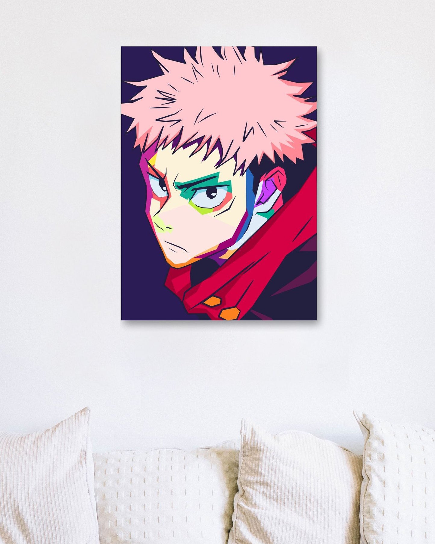 Itadori Jujutsu Kaisen pop art - @FadilRamadhan