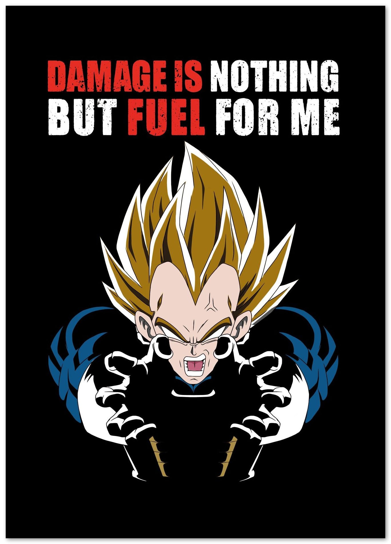 Prince of Saiyans - @PowerUpPrints