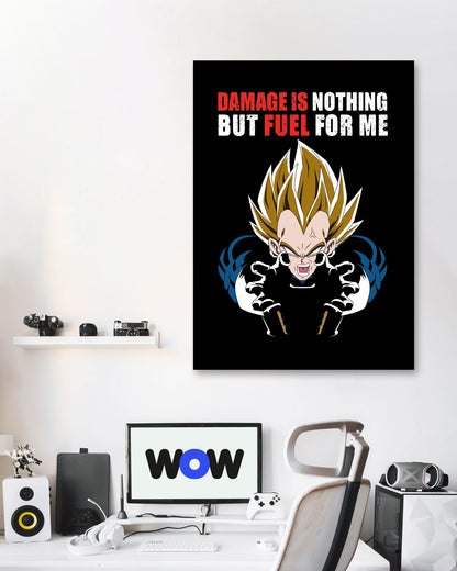 Prince of Saiyans - @PowerUpPrints