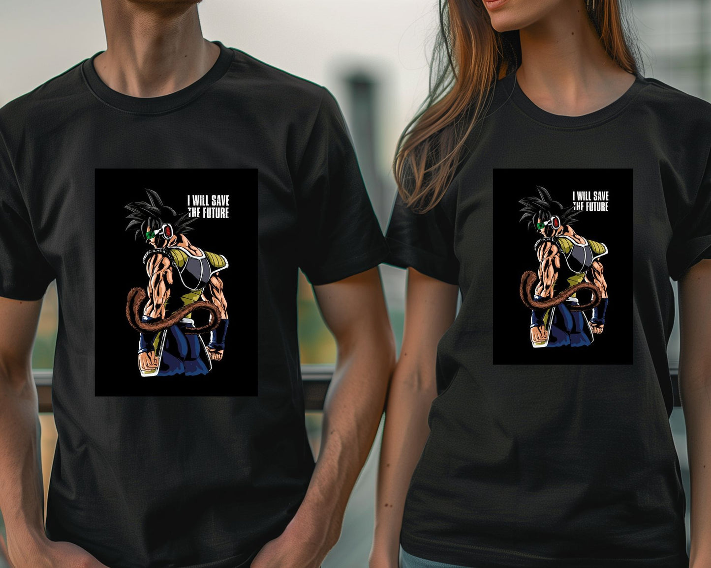 Bardock Save the Future - @PowerUpPrints