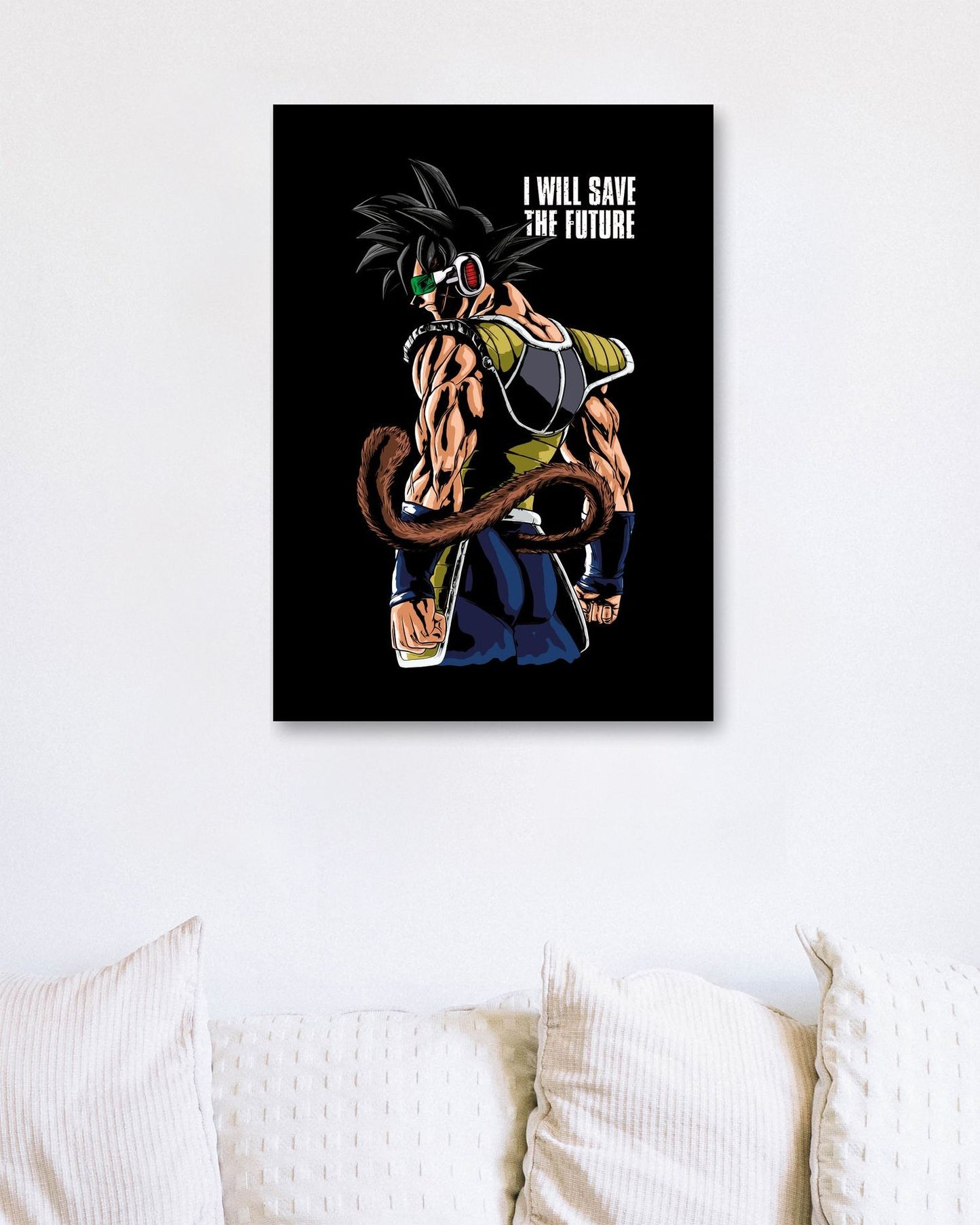 Bardock Save the Future - @PowerUpPrints