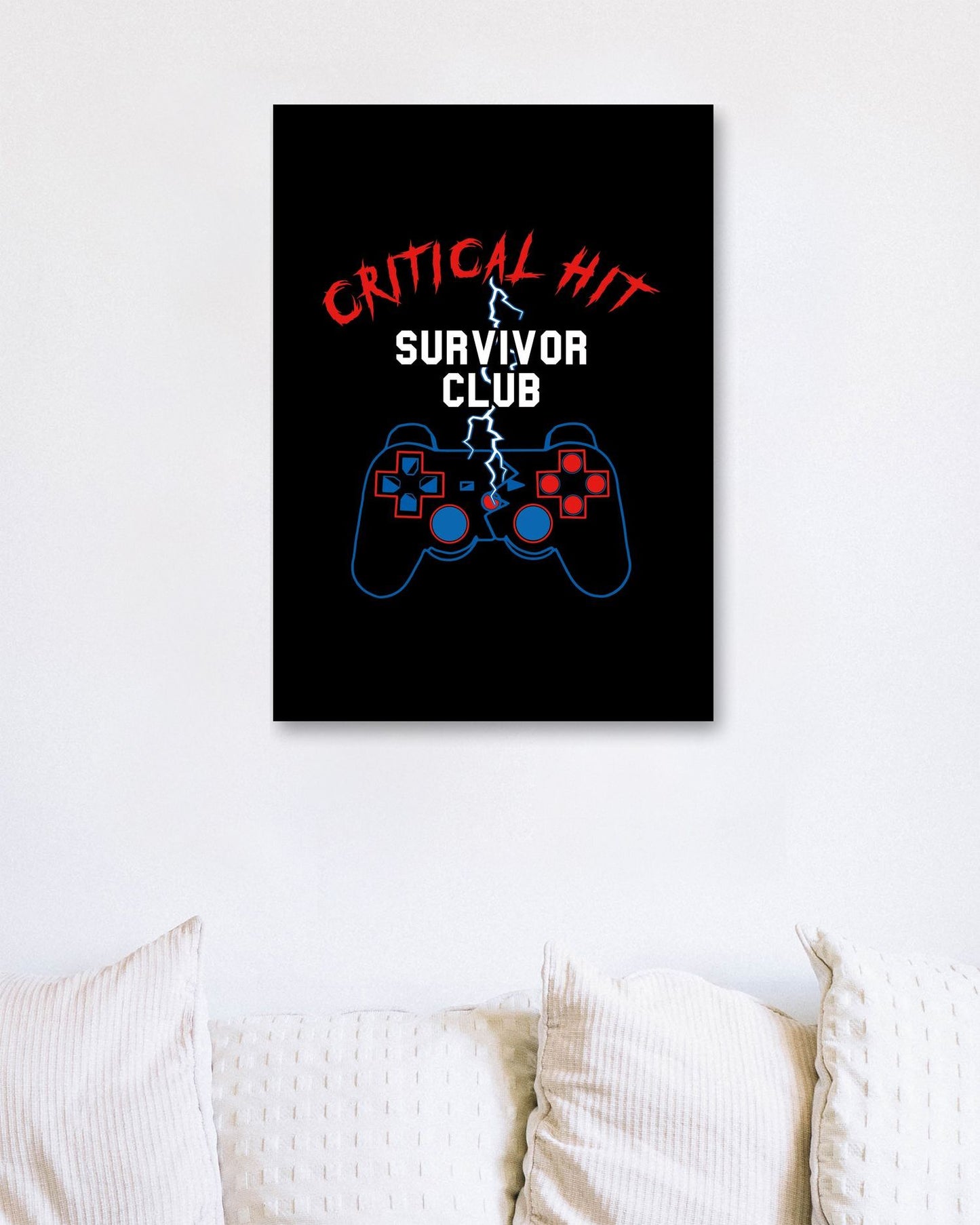 Critical Hit Survivor Club - @PowerUpPrints