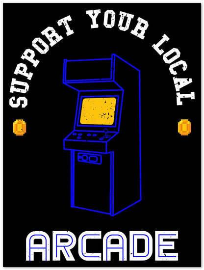 Support your local Arcade - @PowerUpPrints