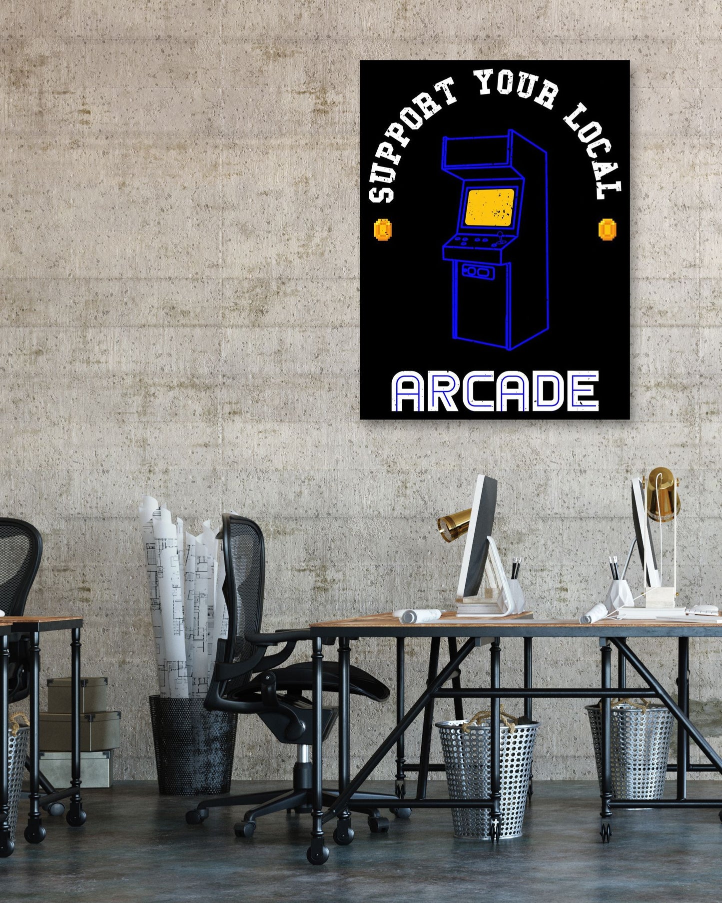 Support your local Arcade - @PowerUpPrints