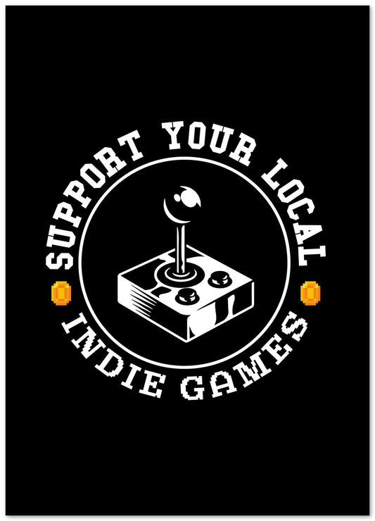 Support your local Indie Games - @PowerUpPrints