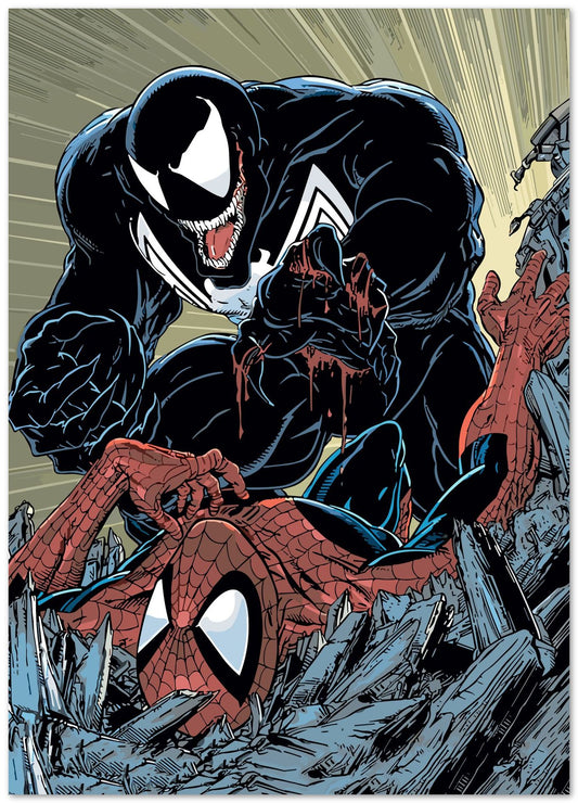 Spiderman vs Venom - @Hollycube