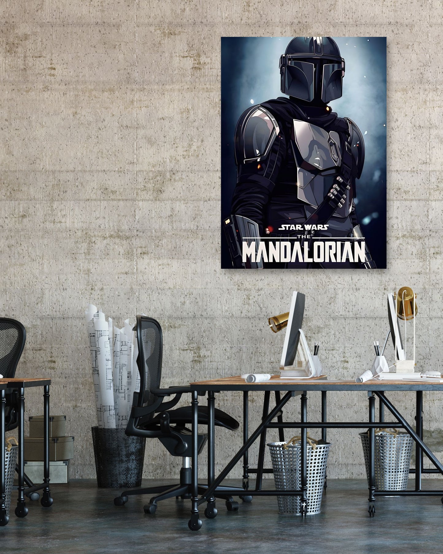 The Mandalorian Star Wars - @ArtStyle