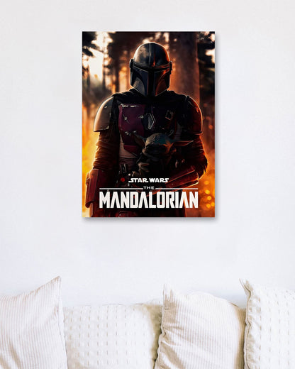 The Mandalorian Pop Art - @ArtStyle