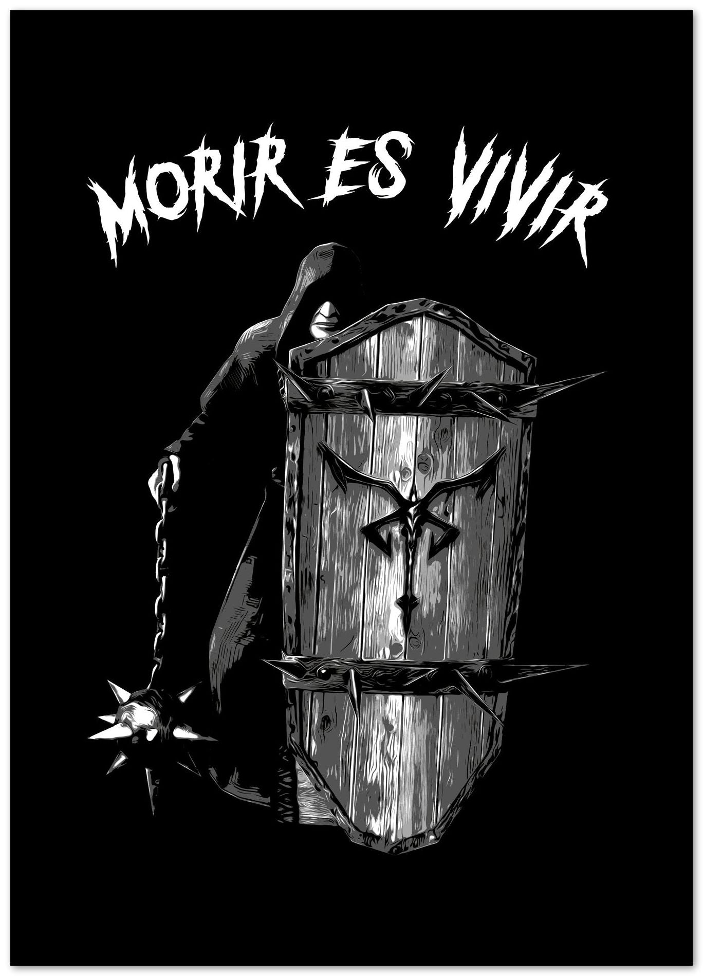 Morir es Vivir - @PowerUpPrints