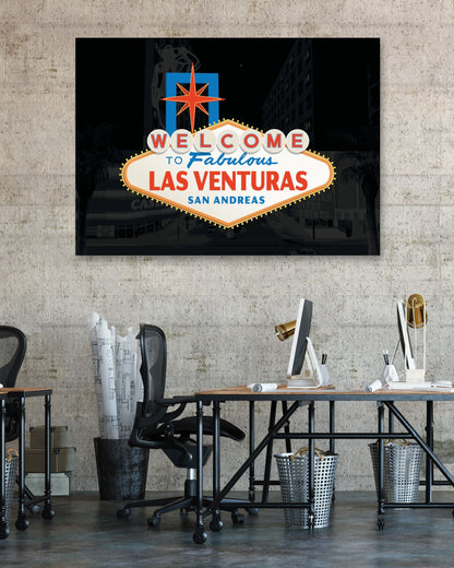 Welcome to Las Venturas - @PowerUpPrints