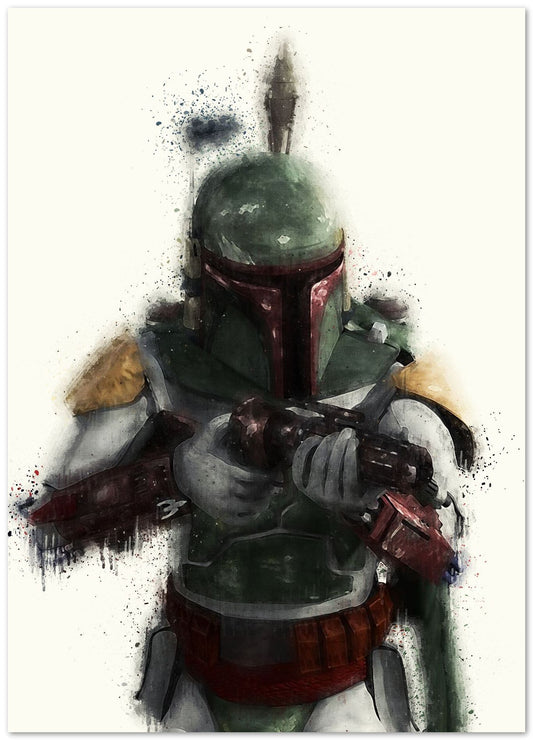 Boba Fett Mandalorian - @ArtStyle