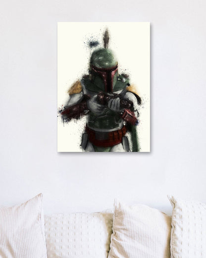 Boba Fett Mandalorian - @ArtStyle