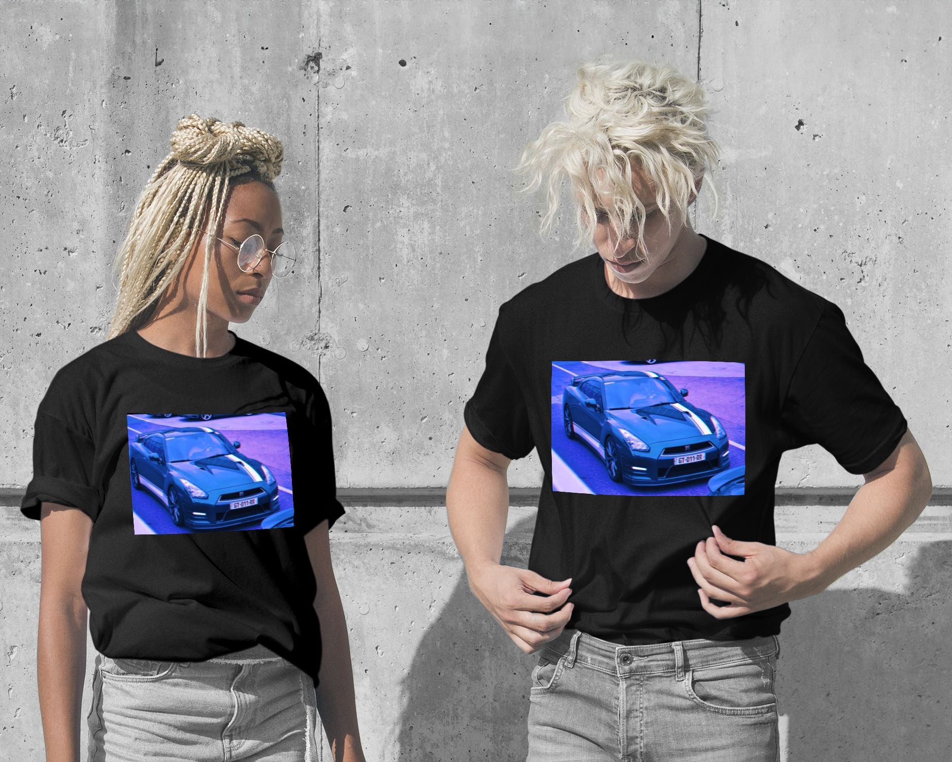 T-Shirt-2011 Nissan GT-R - @SpeedArt-wow.fan