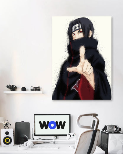 Itachi Uchiha Manga - @ArtStyle