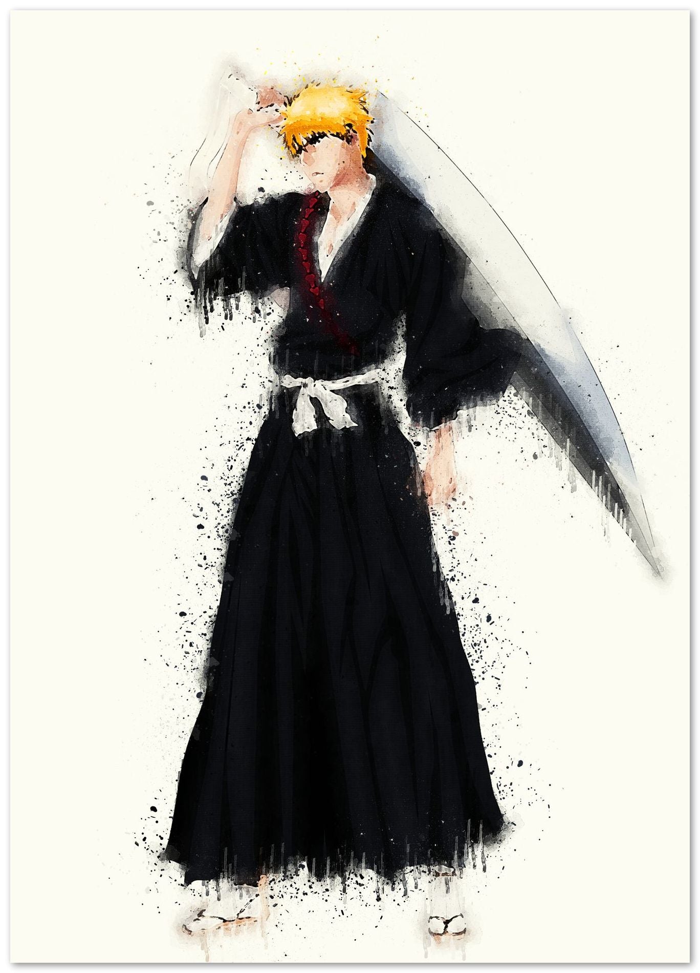 Kurosaki Ichigo Bleach - @ArtStyle