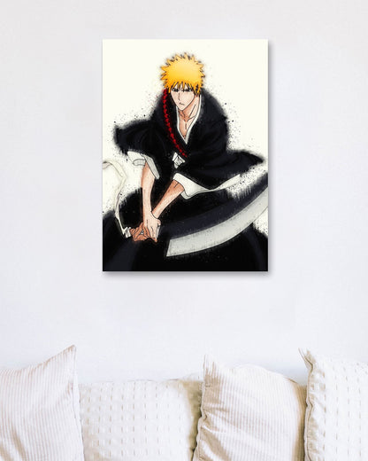 Kurosaki Ichigo Painting - @ArtStyle