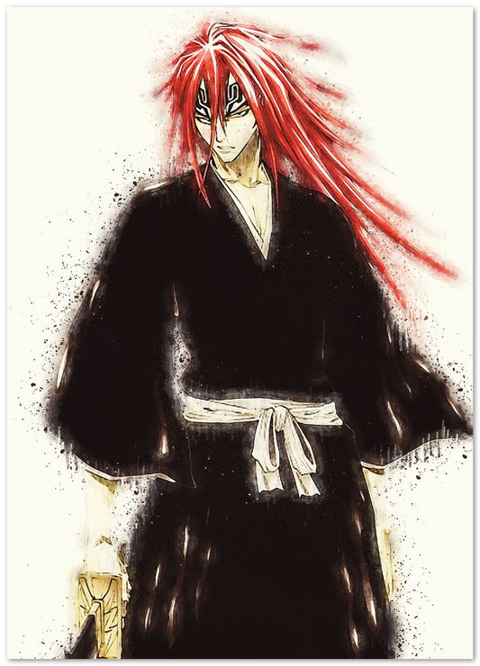 Renji Abarai Bleach Art - @ArtStyle