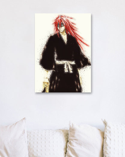 Renji Abarai Bleach Art - @ArtStyle