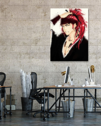 Renji Abarai Bleach Painting - @ArtStyle