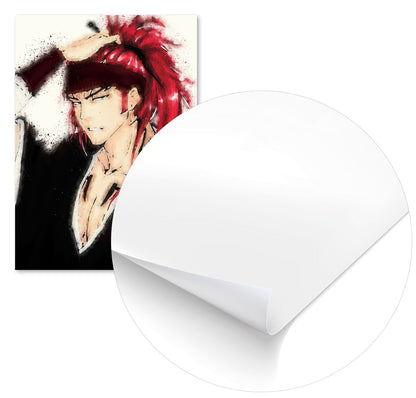 Renji Abarai Bleach Painting - @ArtStyle