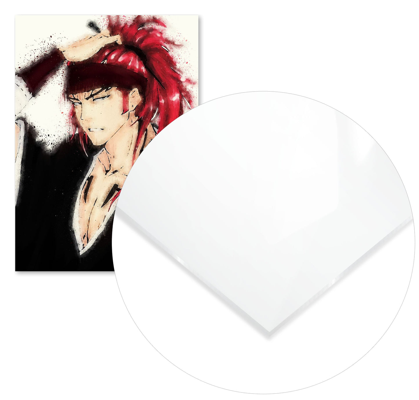 Renji Abarai Bleach Painting - @ArtStyle