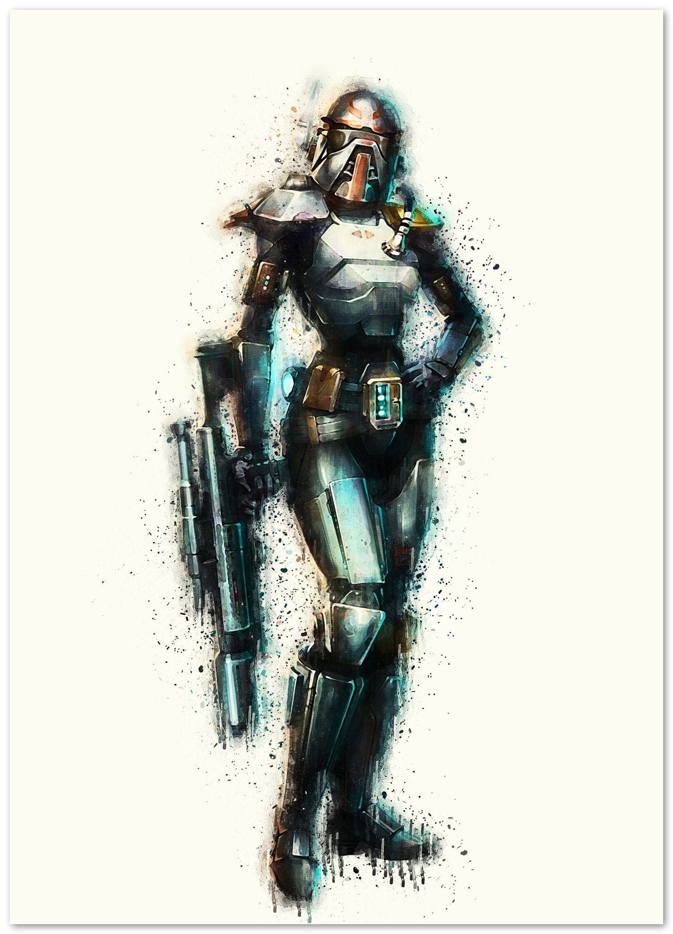 Star Wars Bounty Hunter - @ArtStyle