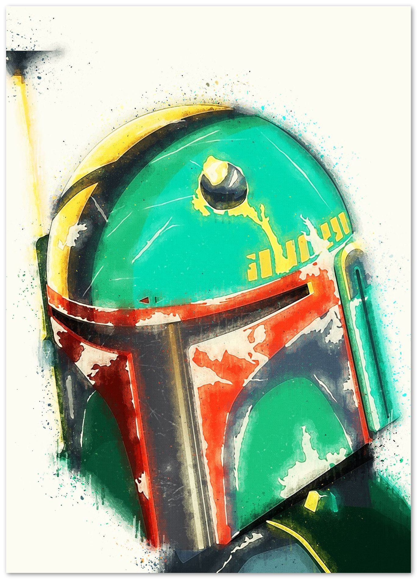 The Mandalorian Helmet - @ArtStyle