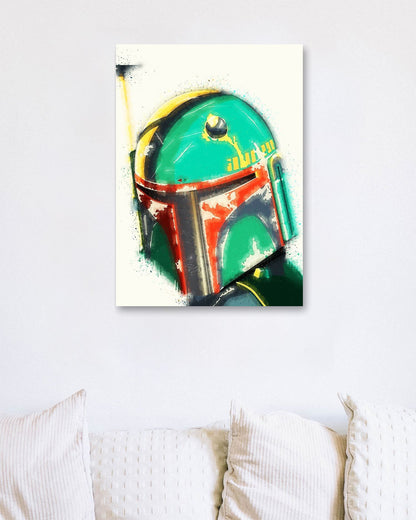 The Mandalorian Helmet - @ArtStyle