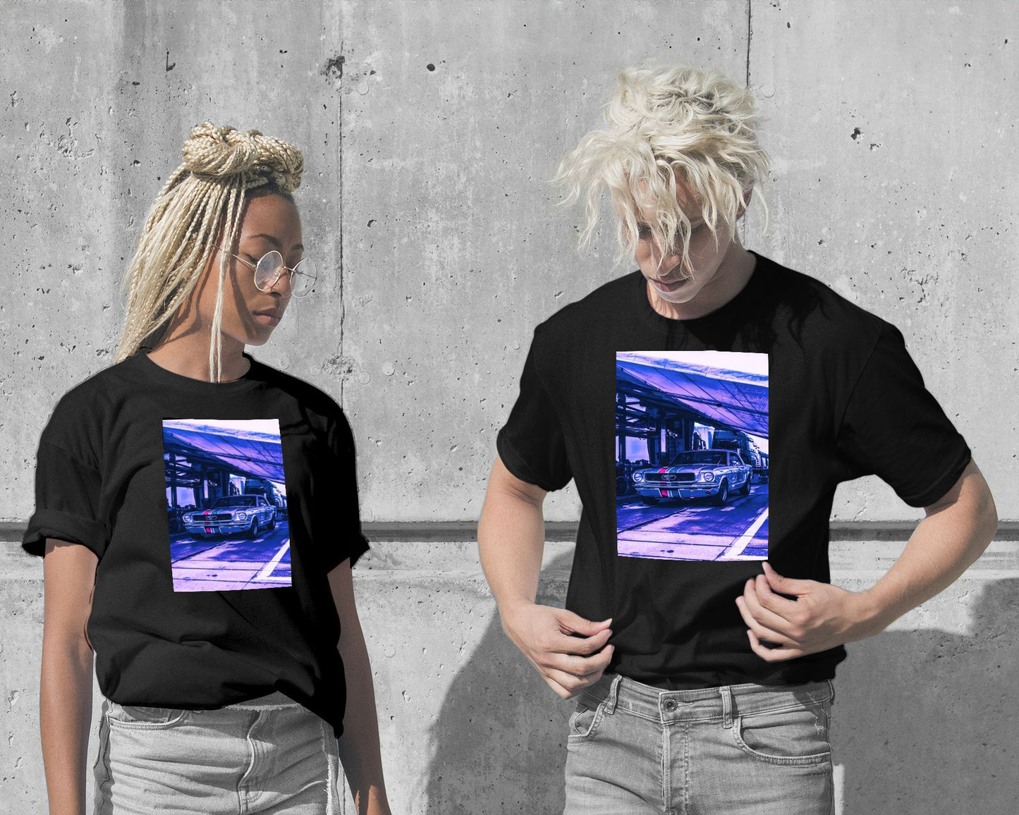 T-Shirt-2013 Ford Mustang Boss 302 - @SpeedArt-wow.fan