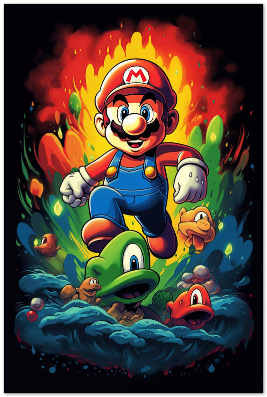 Rainbow Mario  - @CupSturt