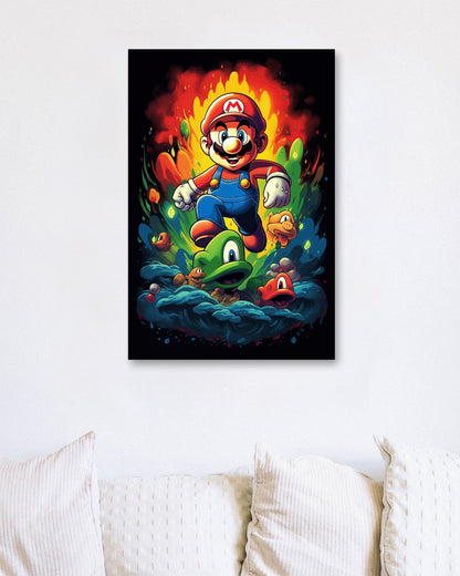 Rainbow Mario  - @CupSturt