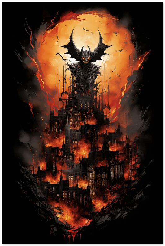 Gotham City on Fire 1 - @CupSturt
