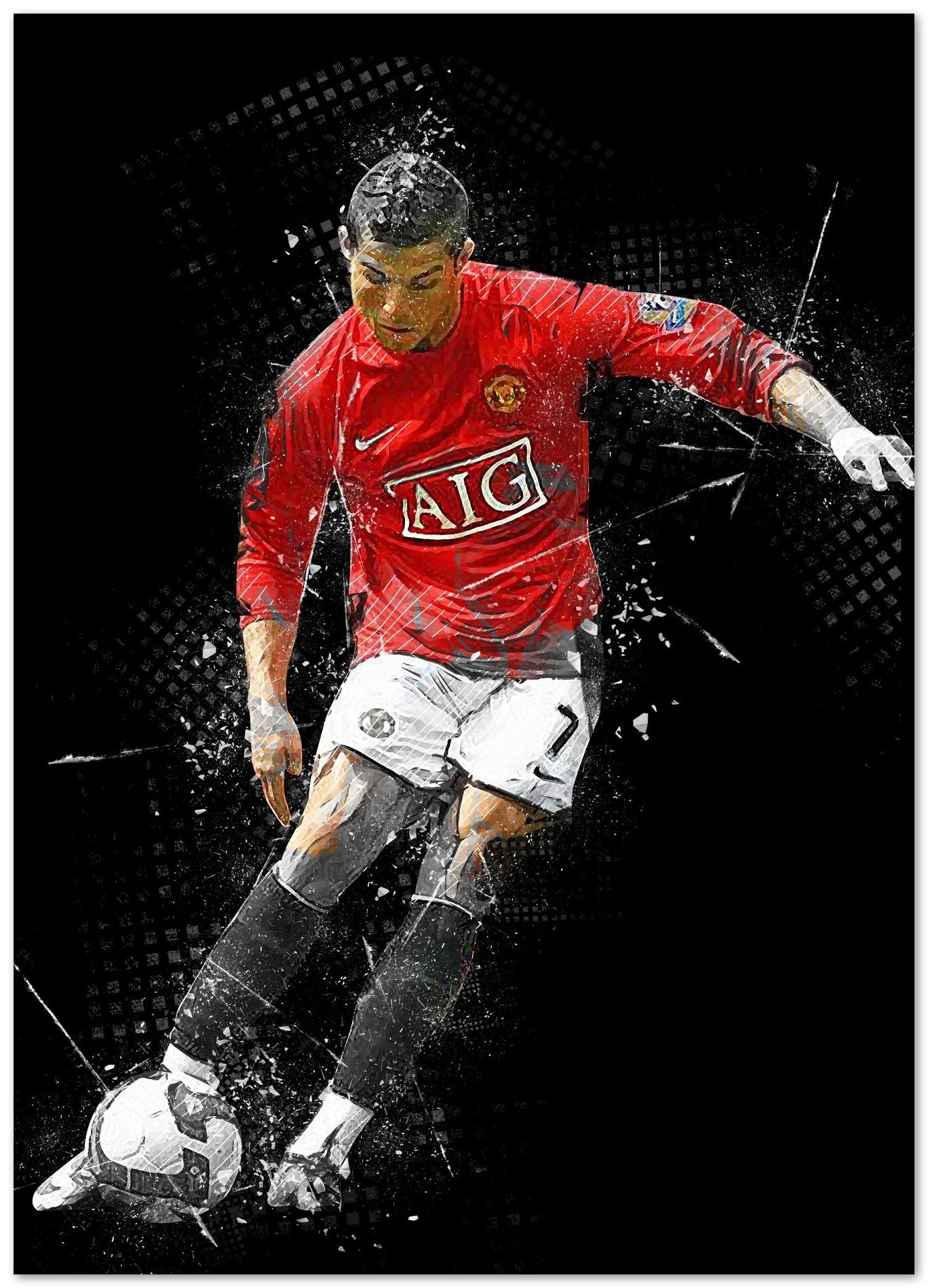 Cr7 Machester United - @SanDee15