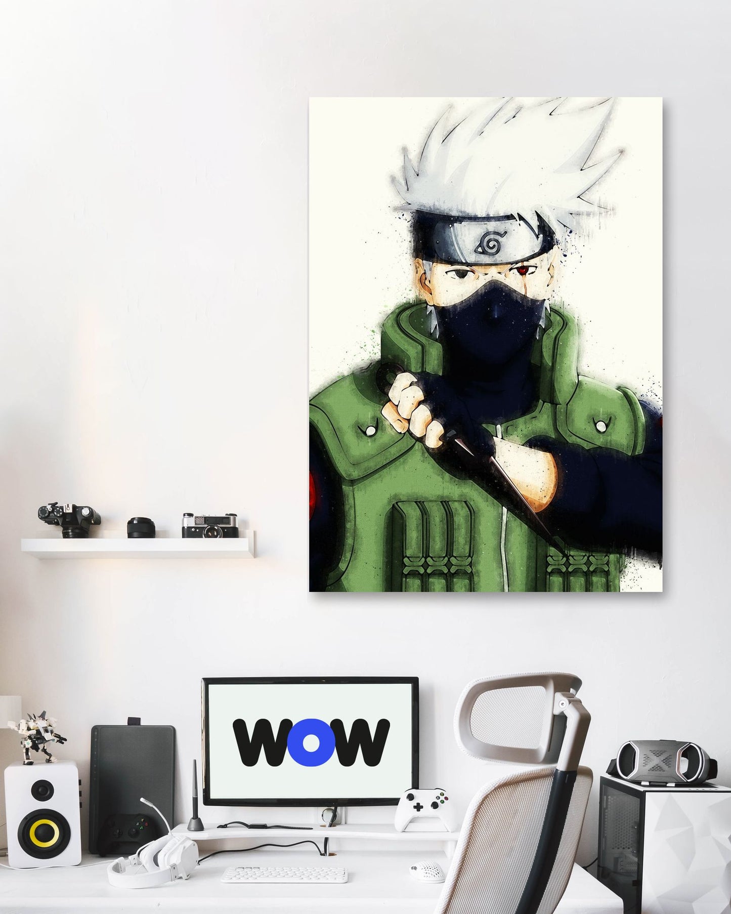 Hatake Kakashi Anime - @ArtStyle