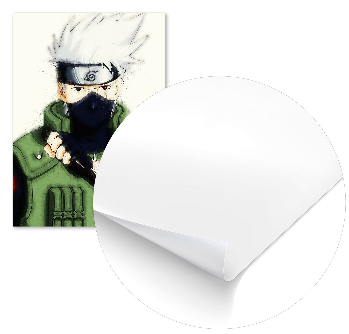 Hatake Kakashi Anime - @ArtStyle