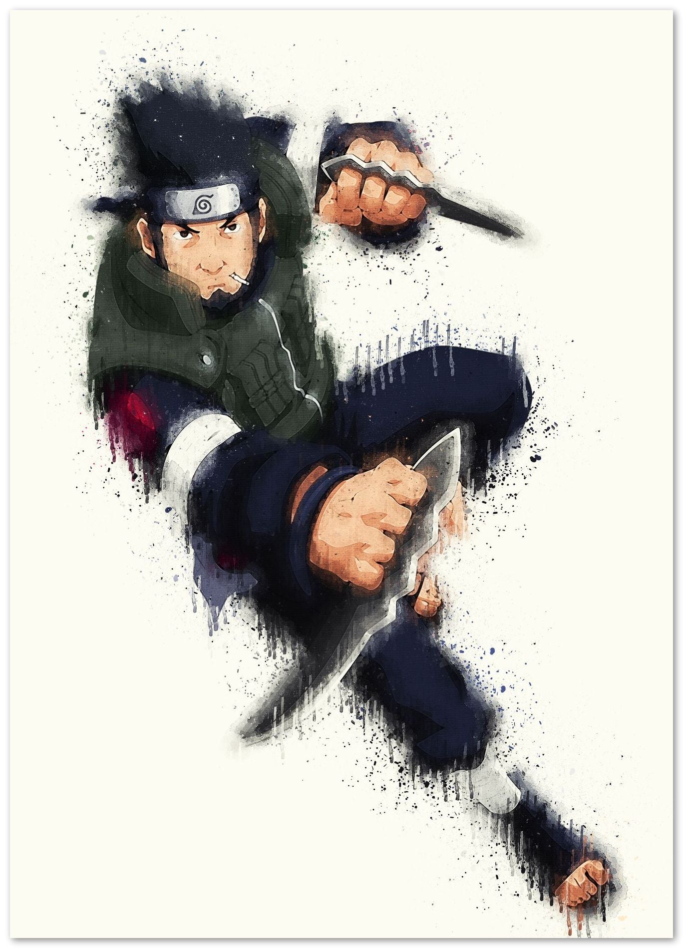 Sarutobi Asuma - @ArtStyle