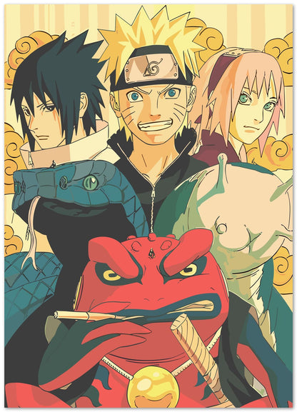 Naruto Team 7 - @Hollycube