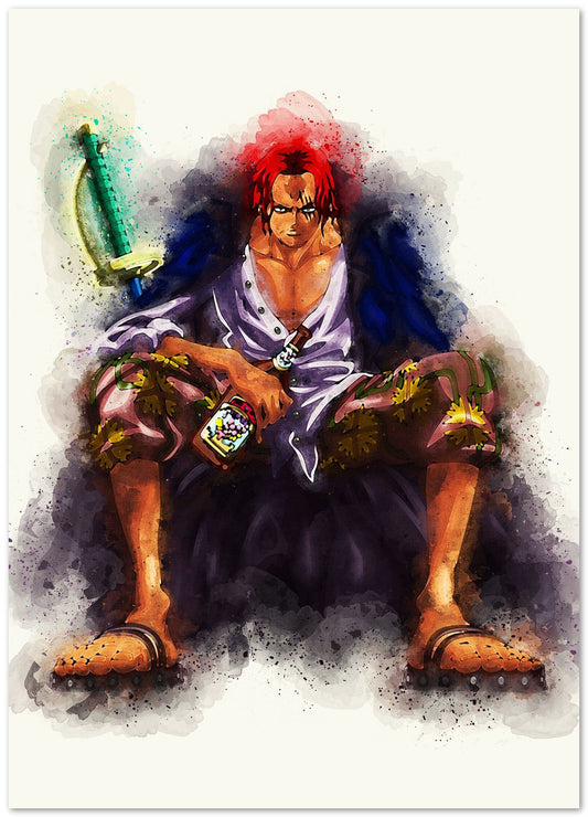 Akagami Shanks Portrait - @ArtStyle