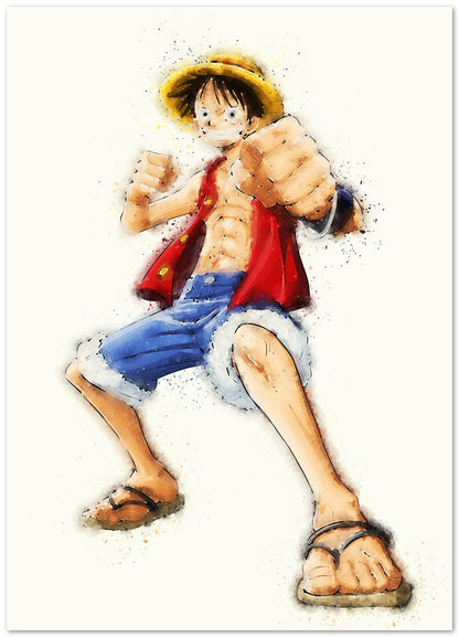 Luffy Painting - @ArtStyle