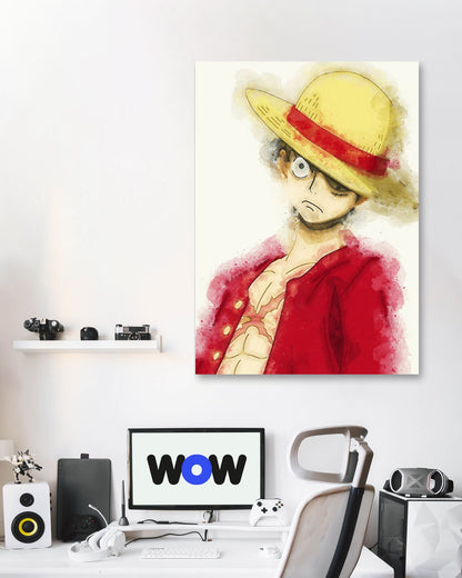 Monkey d Luffy Paint - @ArtStyle