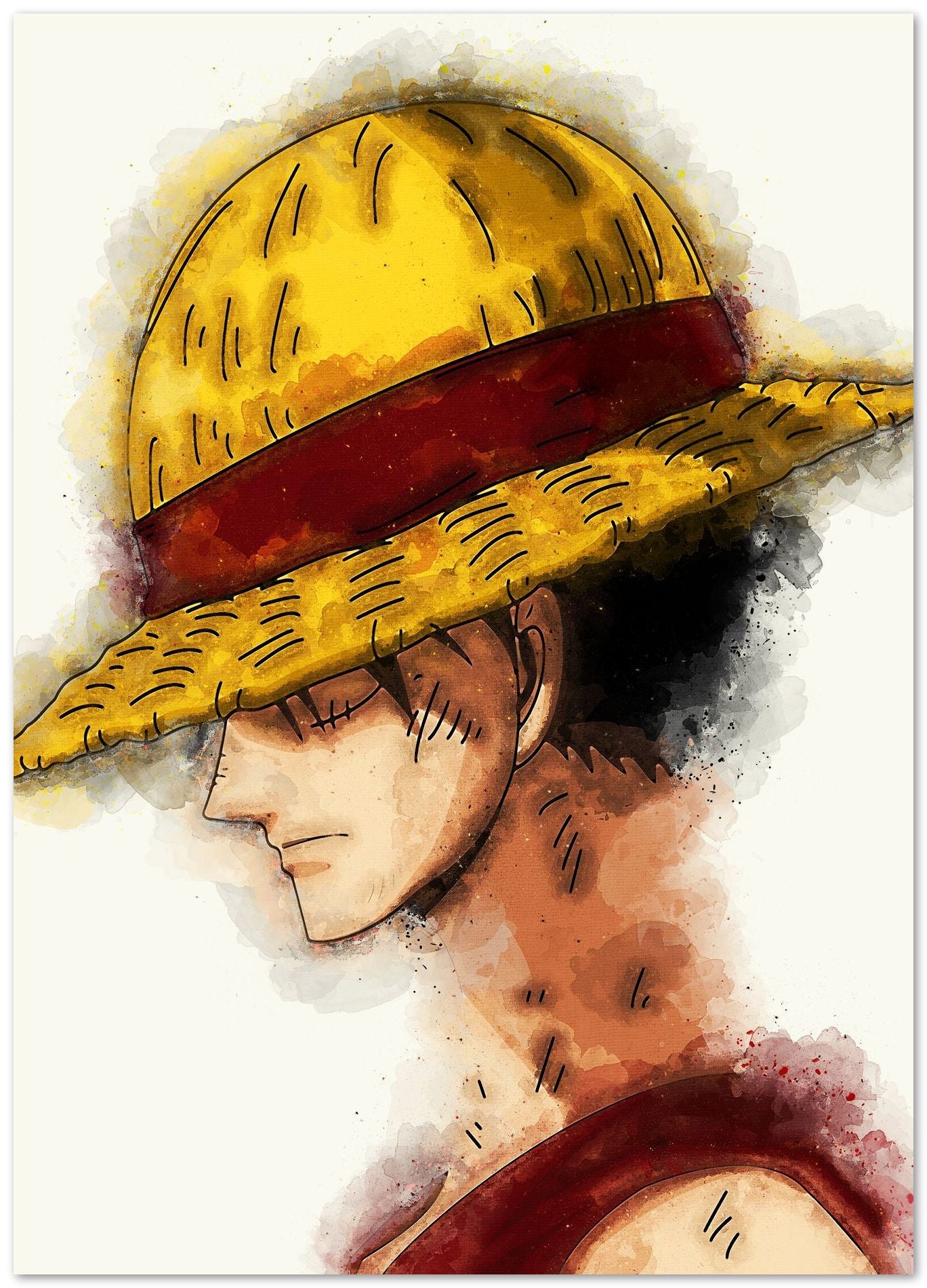 Monkey d Luffy Painting - @ArtStyle