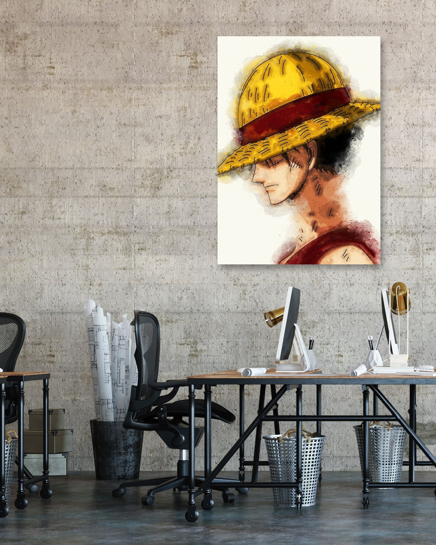 Monkey d Luffy Painting - @ArtStyle