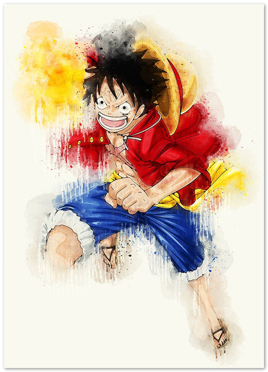 Monkey d Luffy Portrait - @ArtStyle