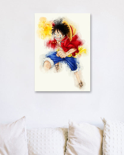 Monkey d Luffy Portrait - @ArtStyle