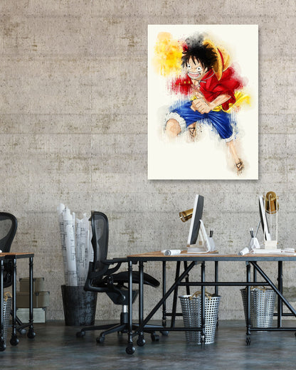 Monkey d Luffy Portrait - @ArtStyle