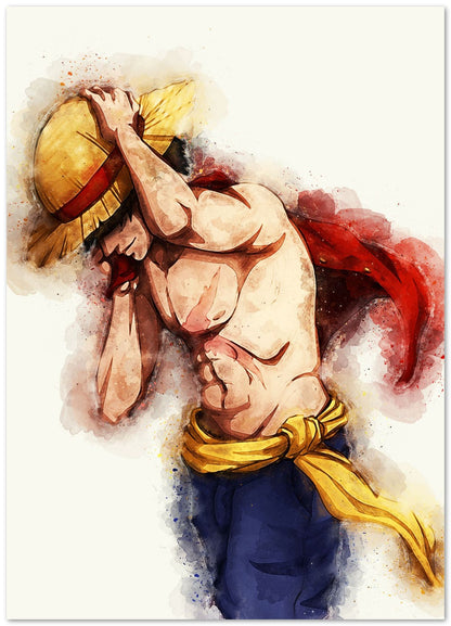 One piece Luffy portrait - @ArtStyle